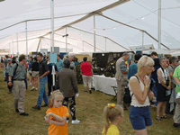 Annual Show  80' x 265' semi-tensile marquee